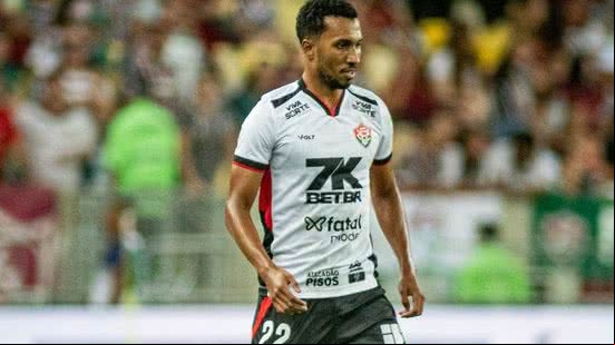 Lucas Braga foi utor do gol de empate do Vitória na partida contra o Fluminense - Victor Ferreira / EC Vitória