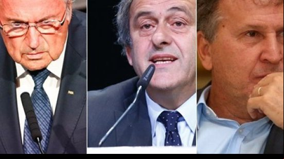 Imagem Blatter e Platini são suspensos pela Fifa e nome de Zico ganha força em eleição